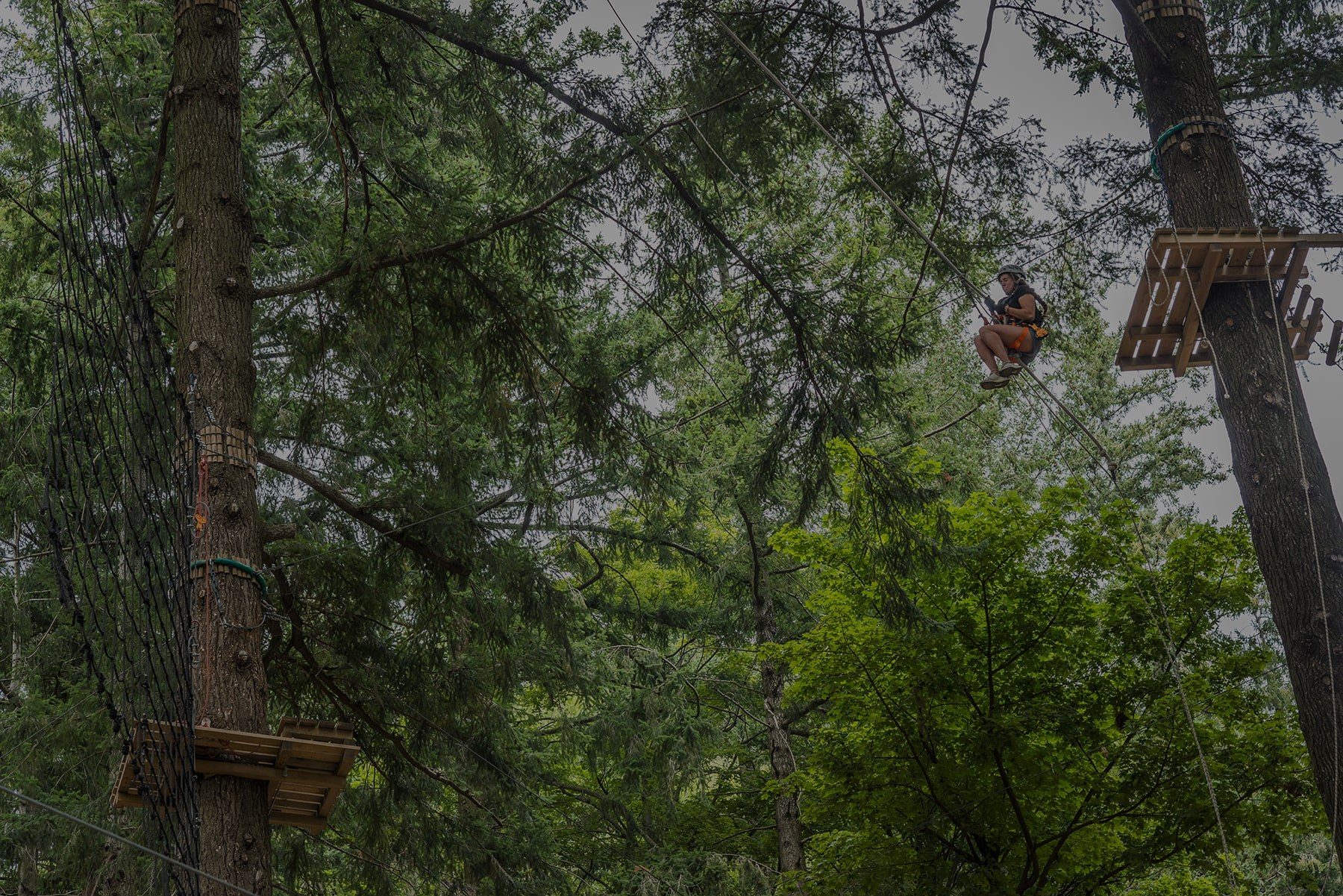 Salto tarzan percorso avventura